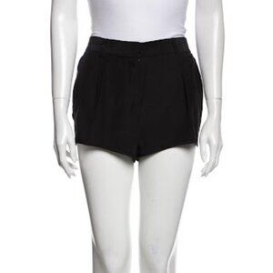 Haute Hippie black 100% silk shorts
